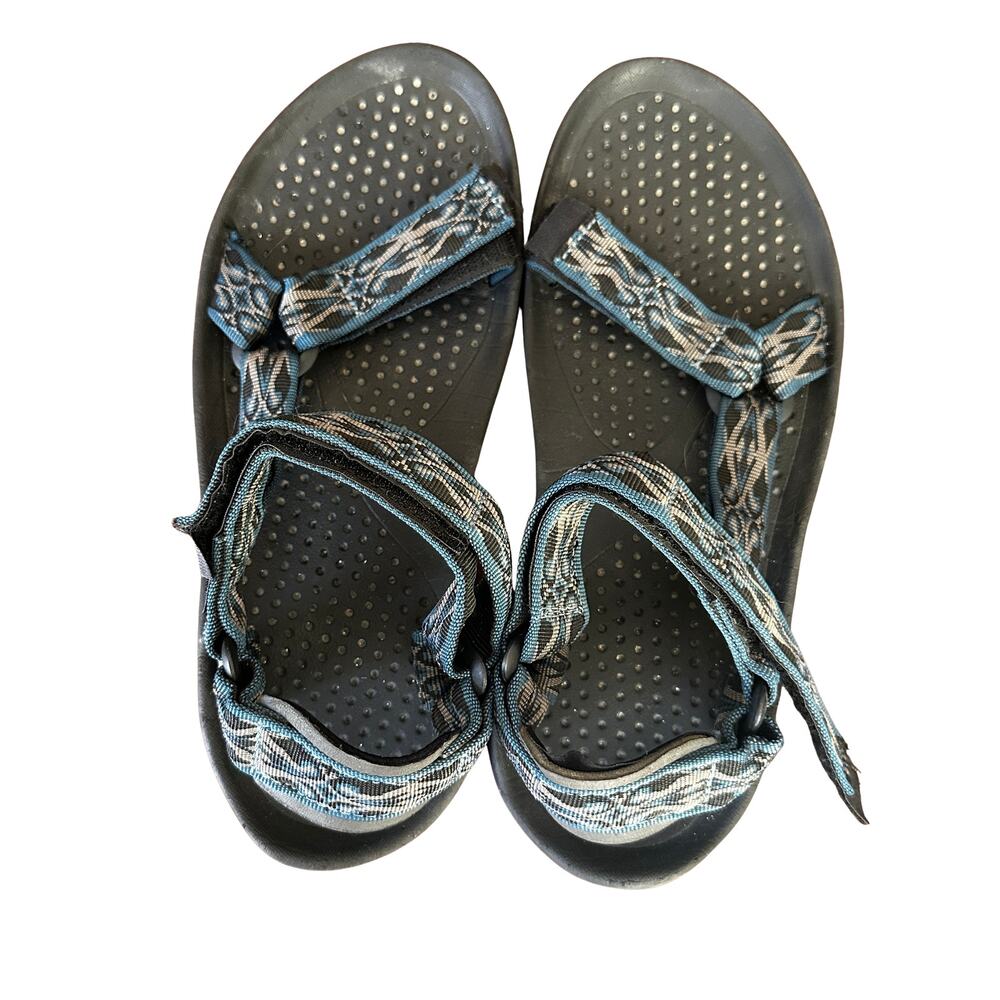 Teva Sport Sandals Mens Size 9 Blue Black Hiking Outdoor Comfort